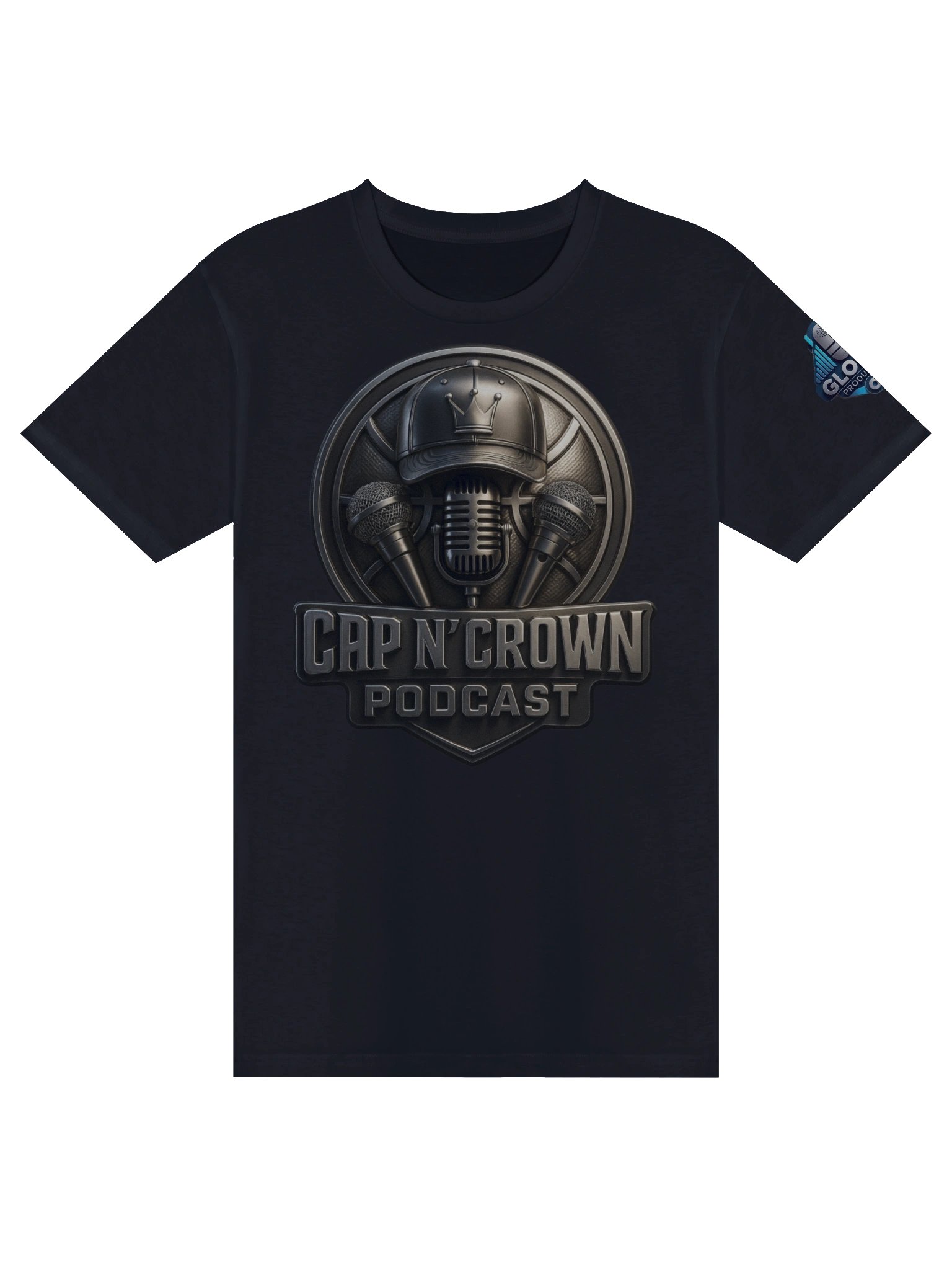 Cap N Crown Logo Tee (Metal) product image (2)