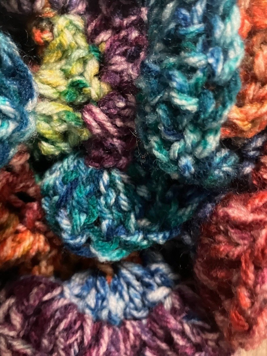 Enchanted Garden-Infinity Fidget Sensory & Therapy Ball – Hand-Crocheted product image (7)