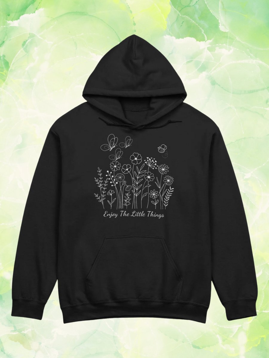 Enjoy The Little Things Floral Classic Hoodie product image (3)