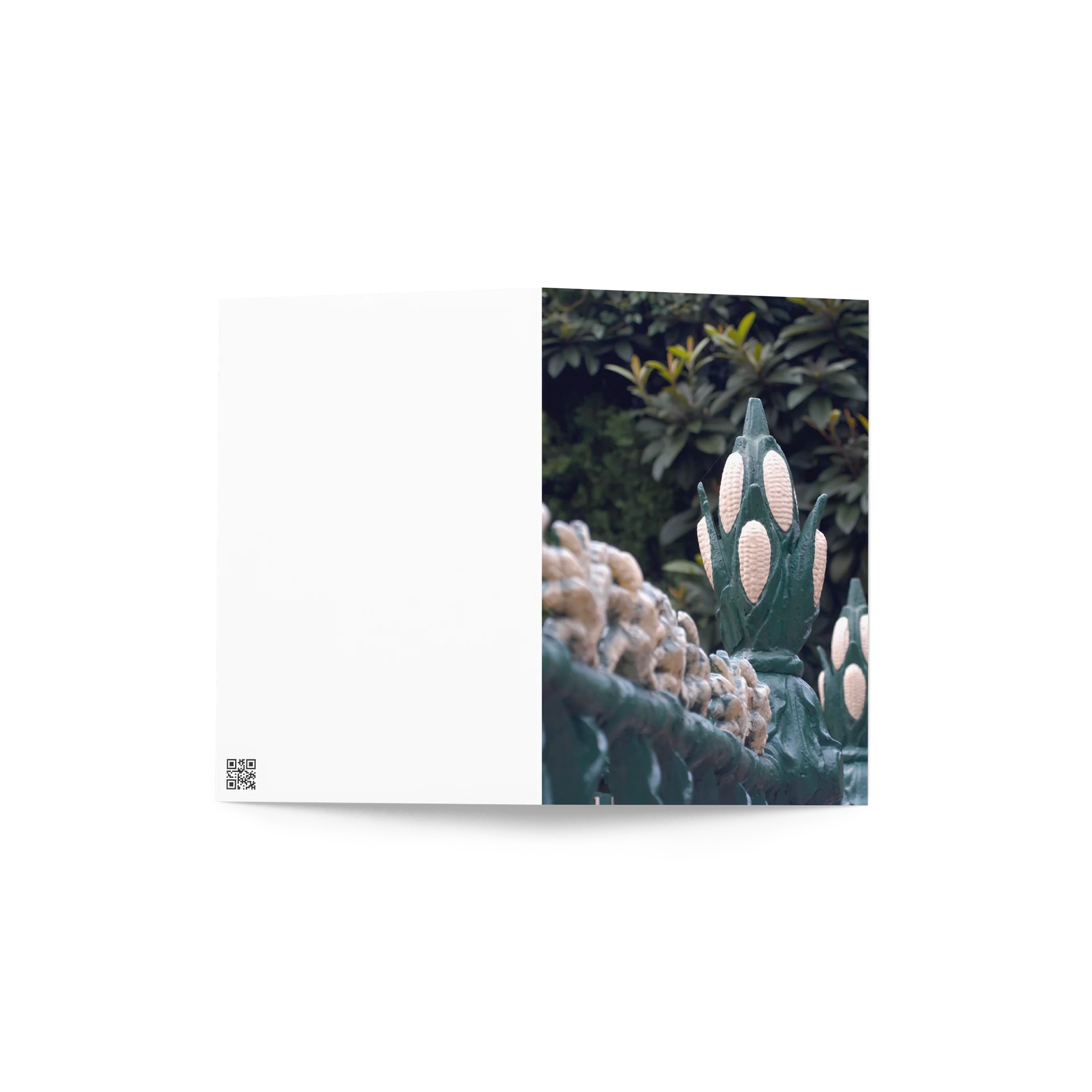 The Cornstalk Fence — New Orleans Greeting Card | The Indigo Hours | Casa de Karma Press product image (2)