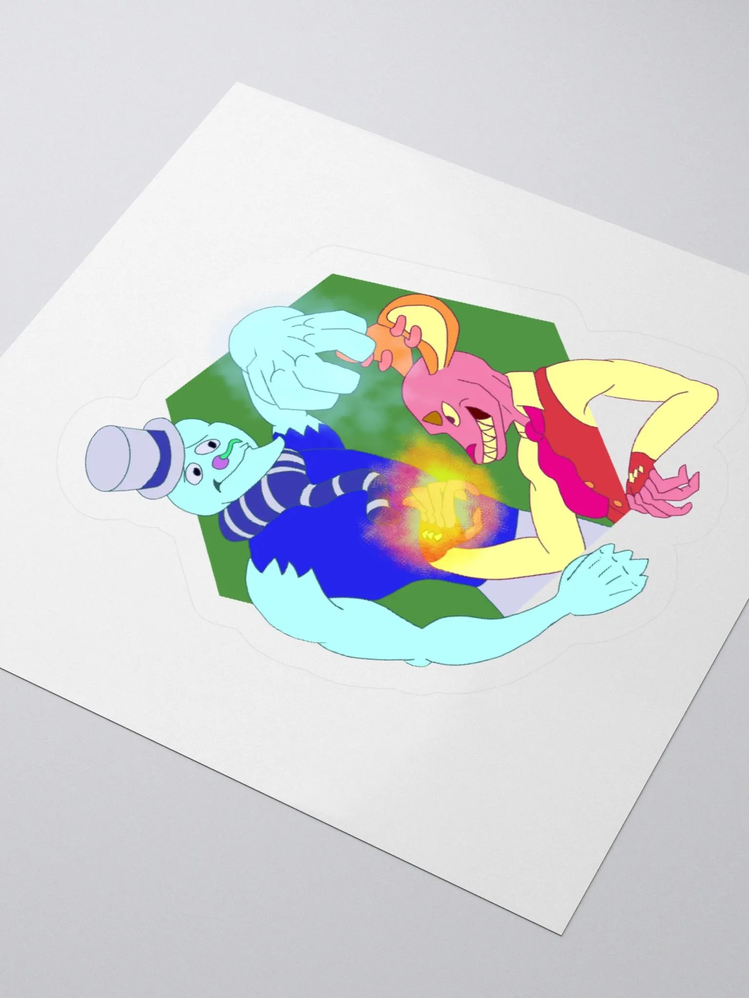 Silly Stickers - Cweem & Flame Miser product image (3)