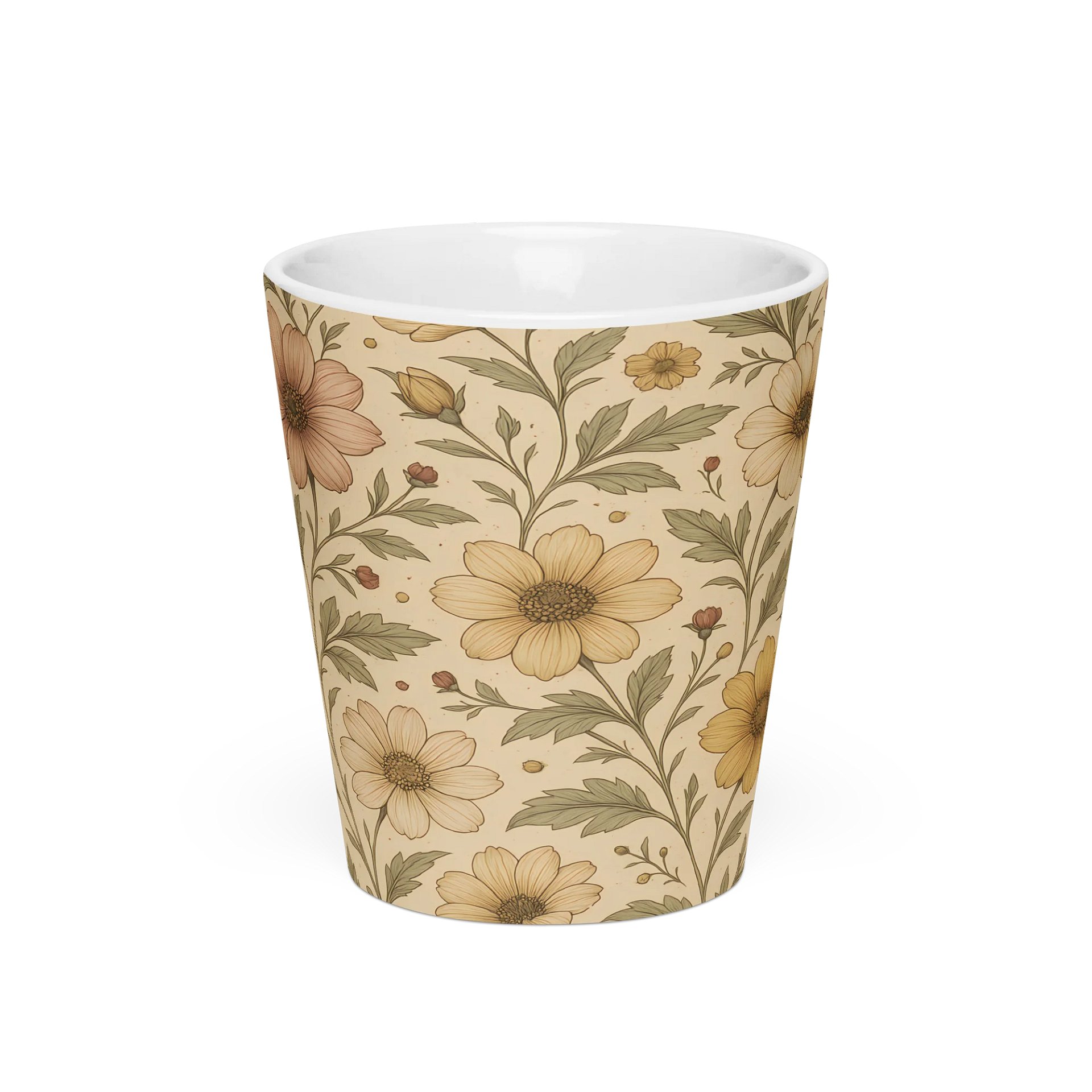 Blossom Elegance Latte Mug product image (3)