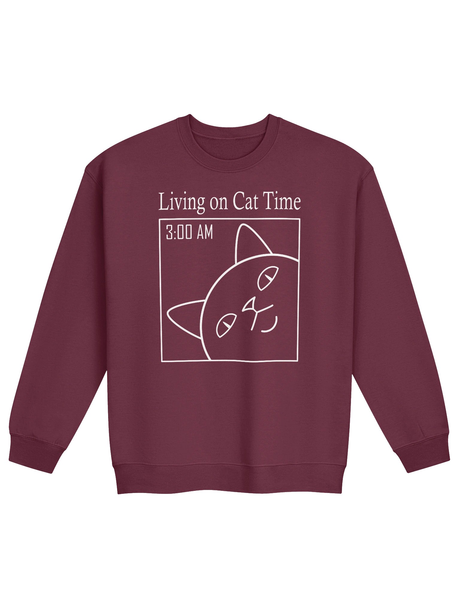 Living on Cat Time - Unisex Adult Sweatshirt product image (22)