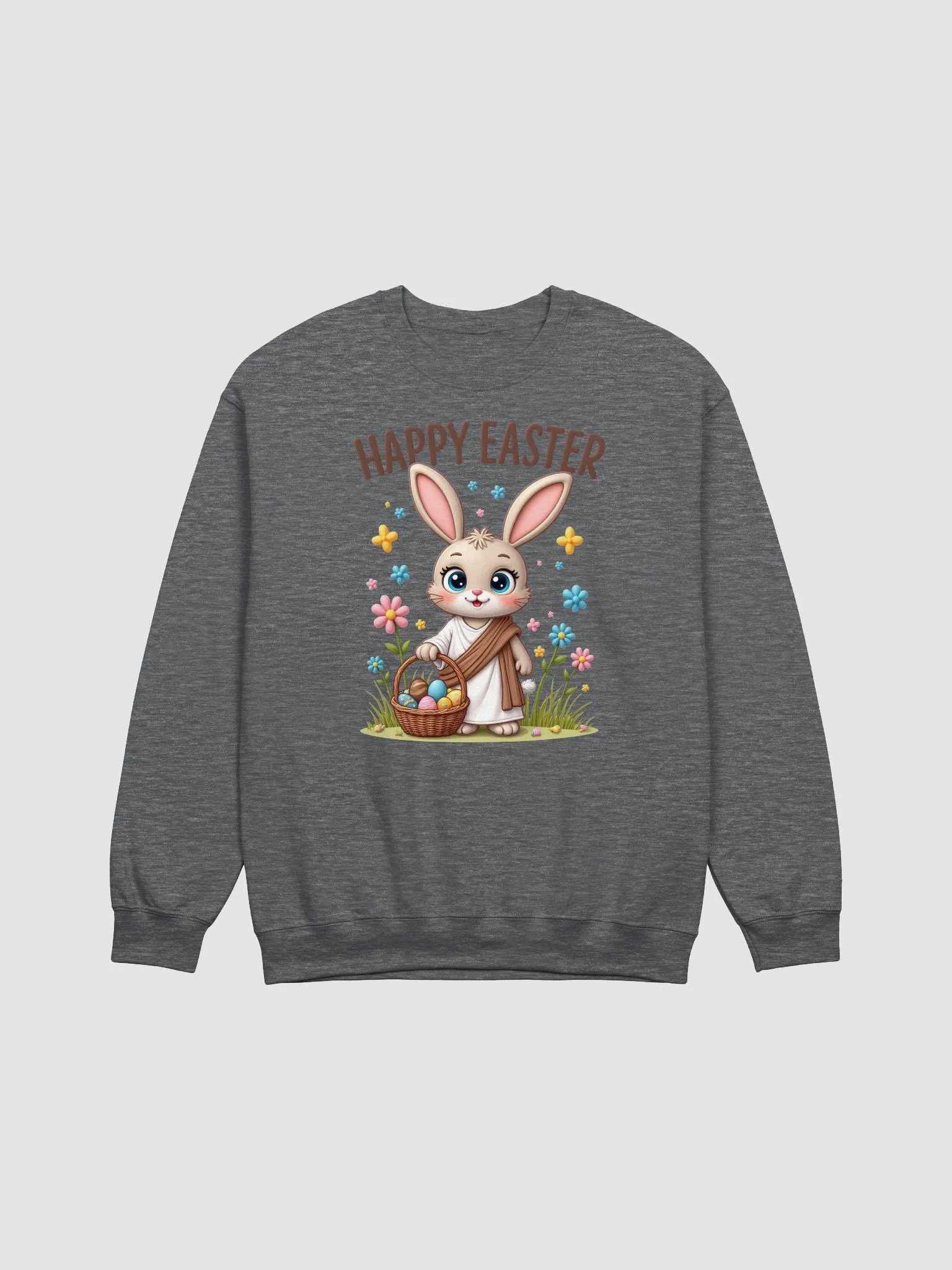 Easter Bunny Basket Crewneck Sweatshirt product image (10)