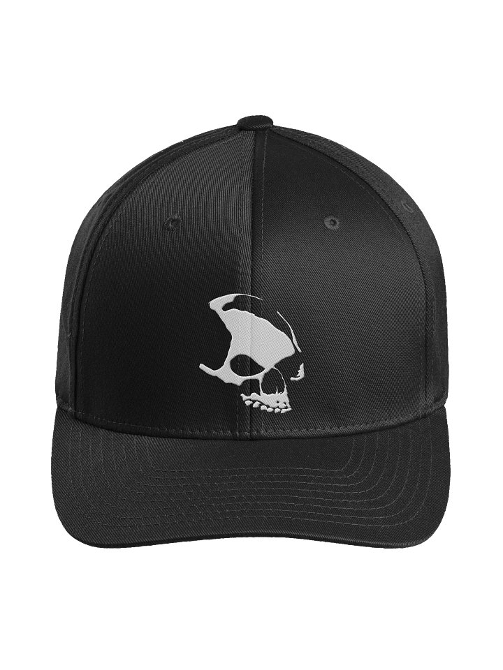 Armada Skull Flexfit Structured Black Fitted Cap product image (1)