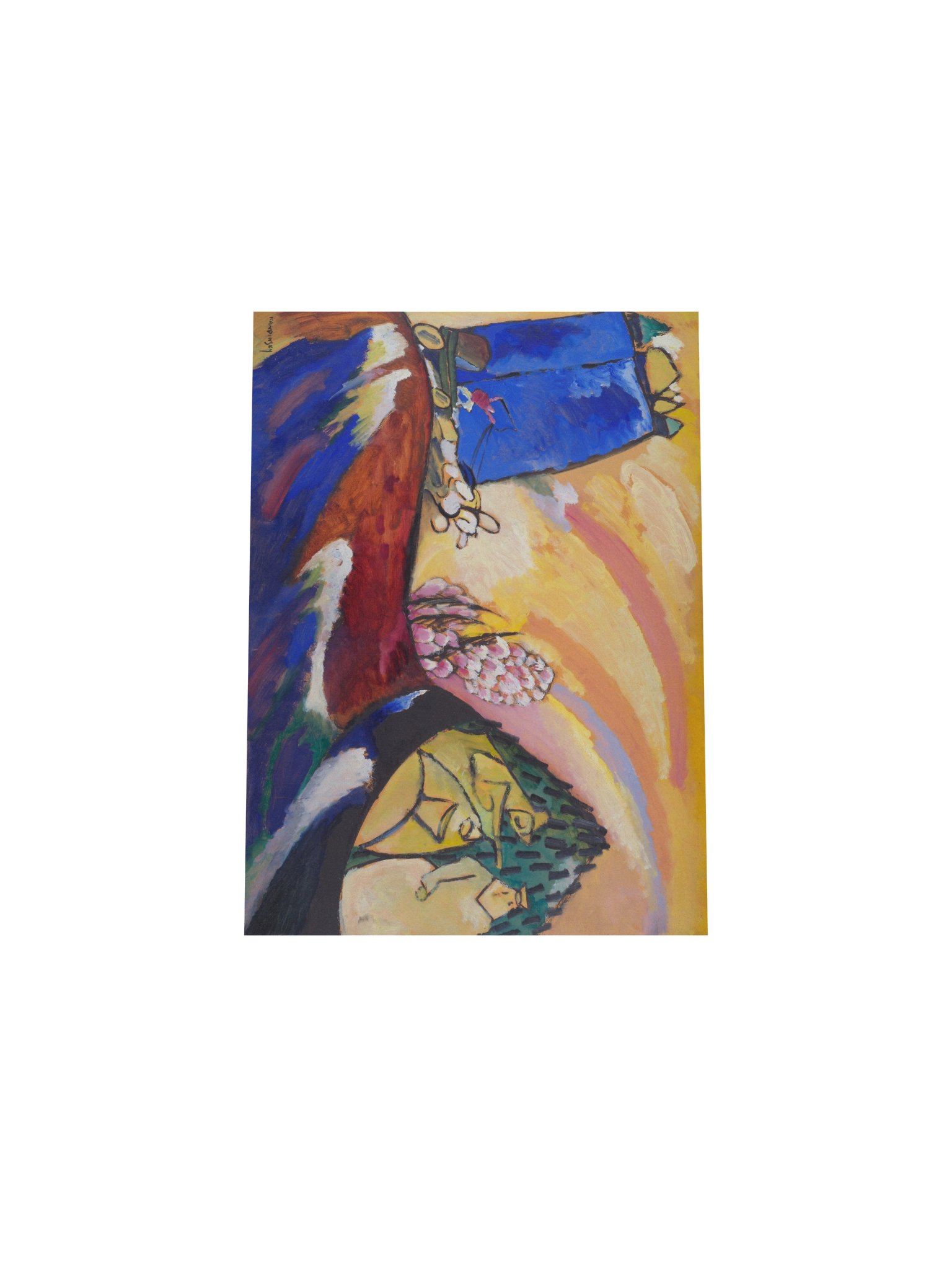 Kandinsky, Painting with Troika — Fine-Art Poster product image (5)