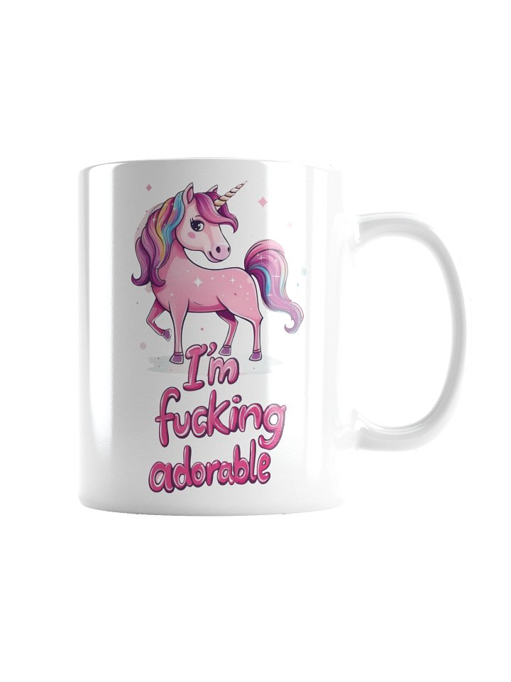 I'm Fucking Adorable Hot Drink 20oz Cup product image (2)