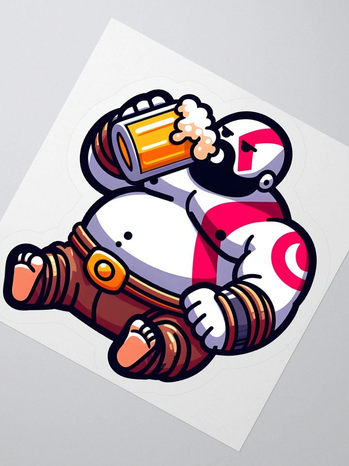Big Kratos Sticker product image (2)