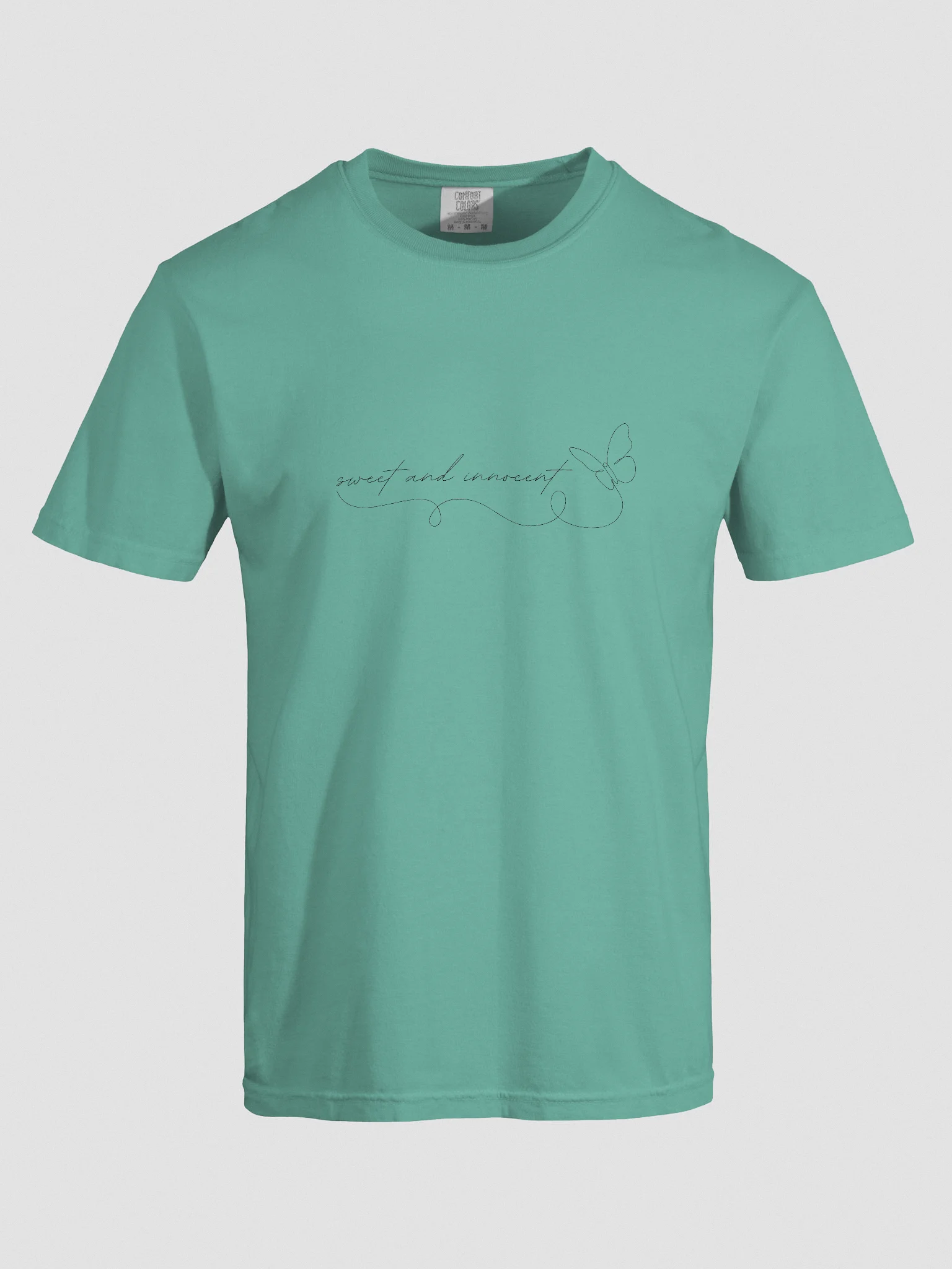 Sweet and innocent unisex t-shirt, black product image (7)
