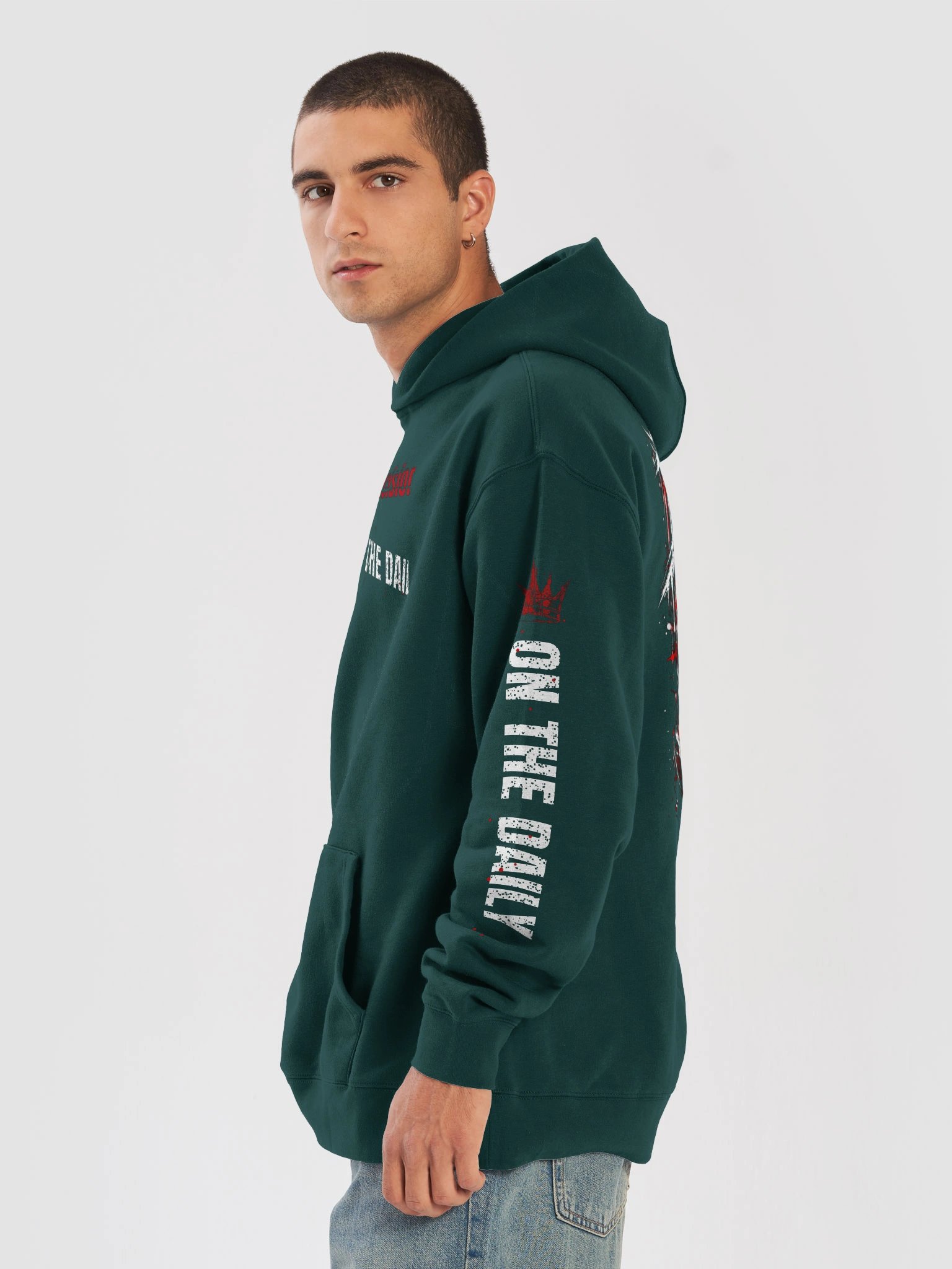 DRTY REX 0 FK'S GIVEN Heavyweight Hoodie product image (8)