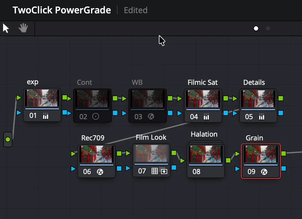 TwoClick PowerGrade + Cinematic LUT Pack product image (2)