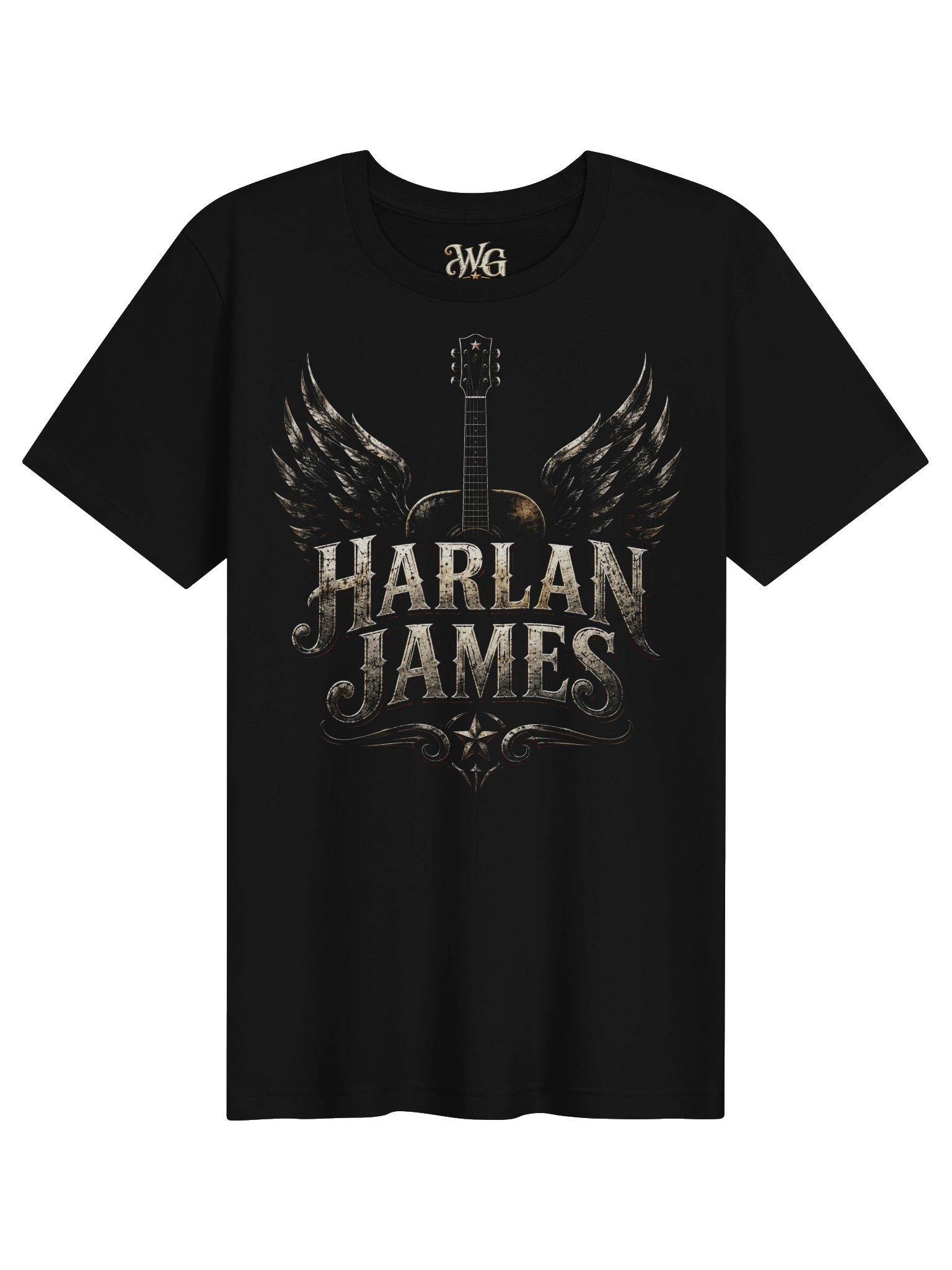 Harlan James – Guitar Wings Tee product image (1)