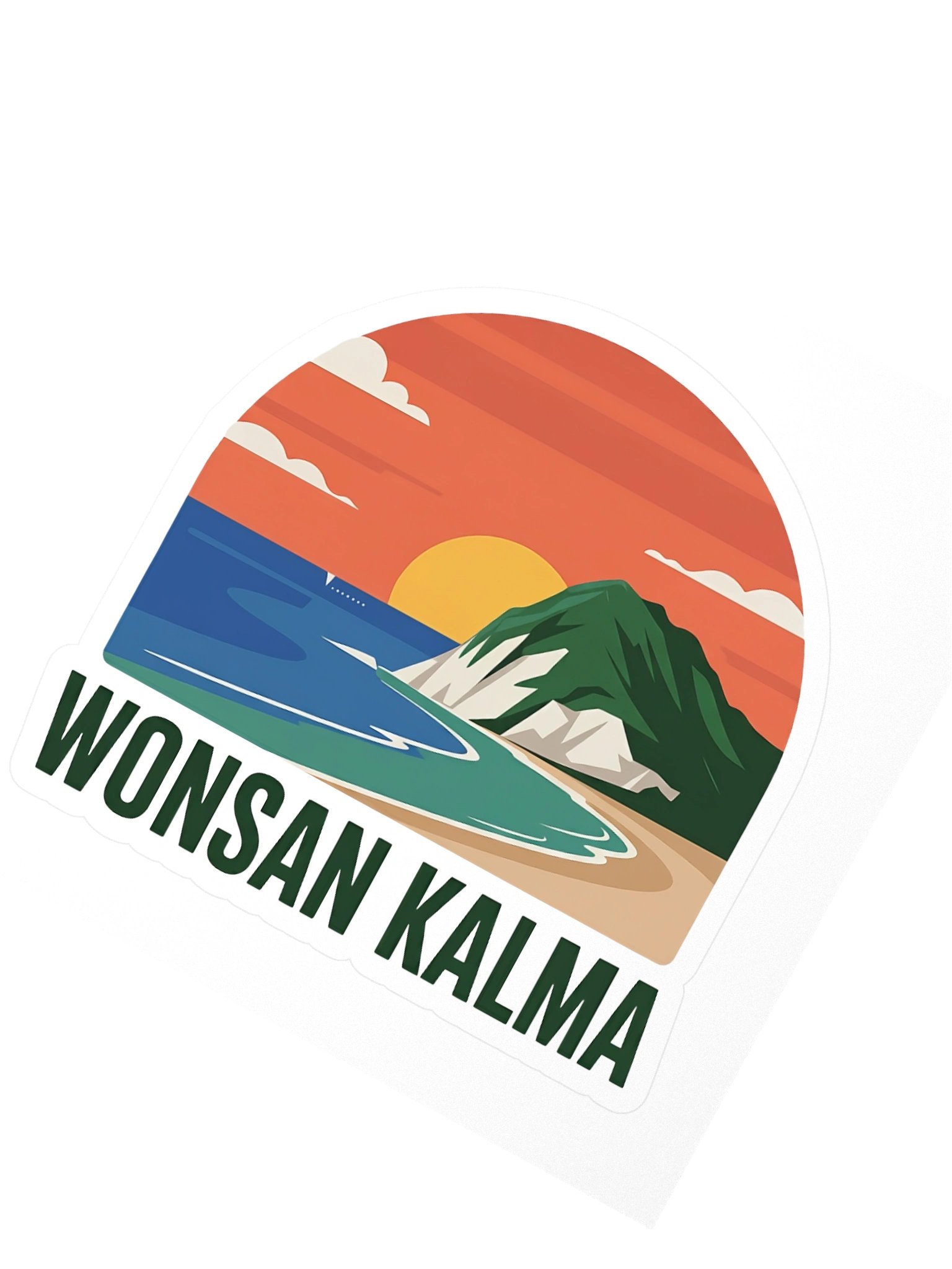 Wonsan Kalma Beach Resort Sticker — VP.STKR-01 product image (2)