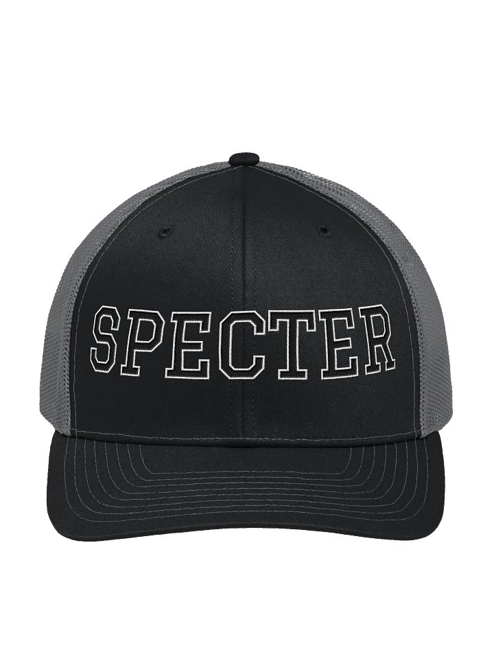 Block Letter Spec Trucker Hat product image (2)