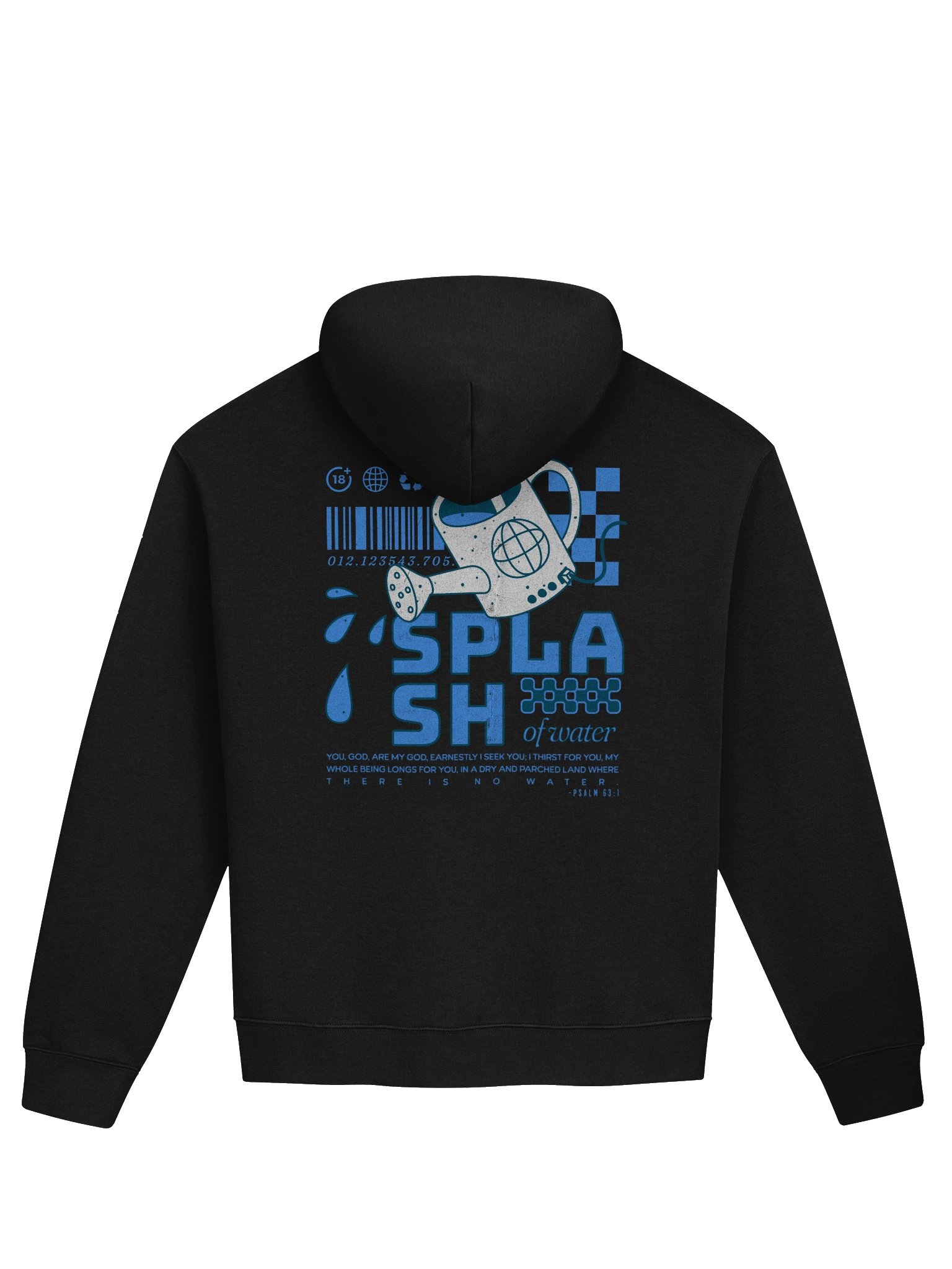 "SPLASH" Oversized Hoodie product image (4)
