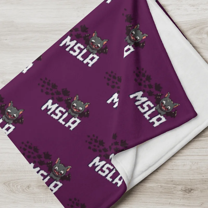 MSLA Halloween Bat - Throw Blanket product image (4)