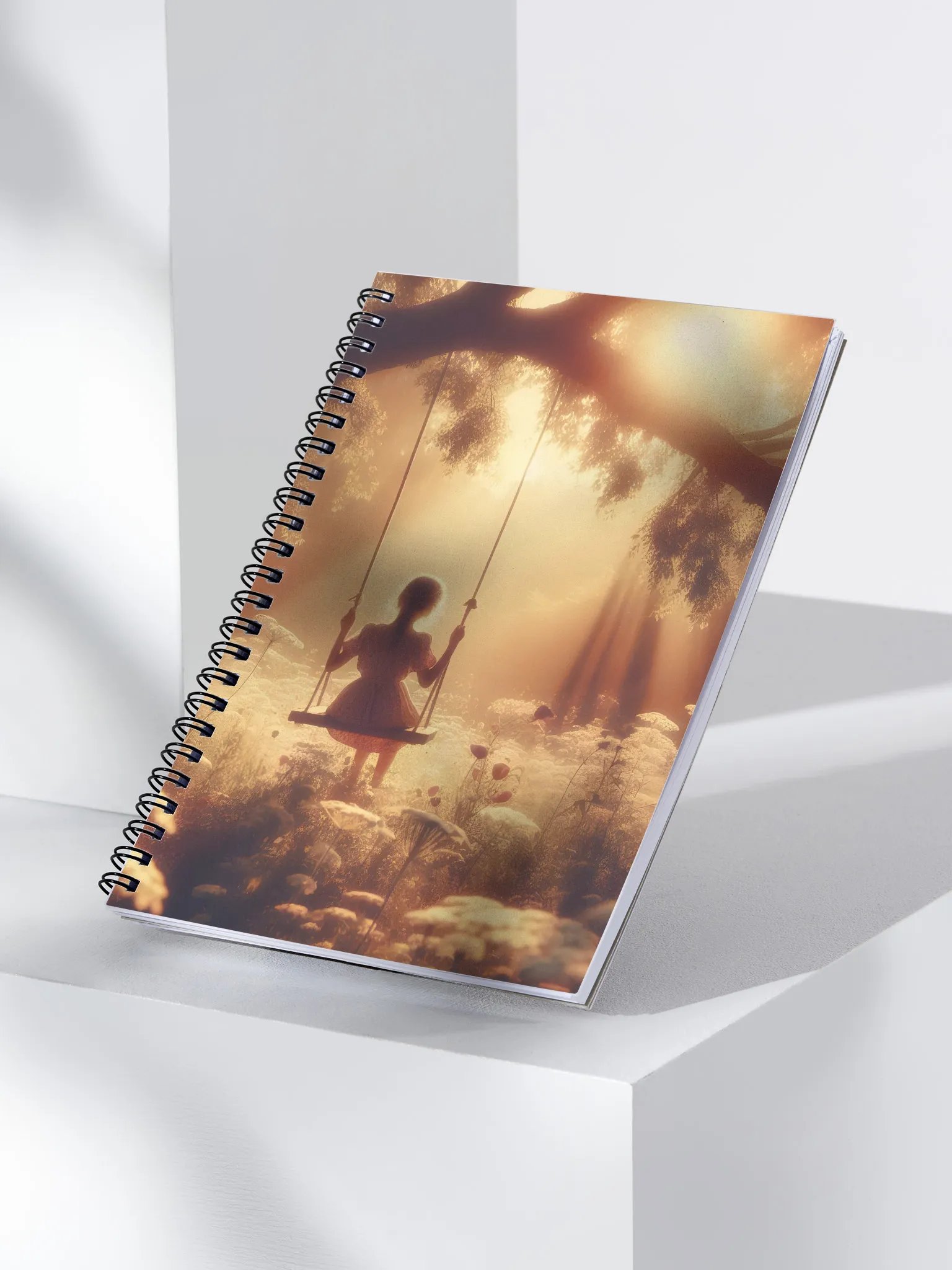Sunday Swing Spiral Doted Notebook product image (3)