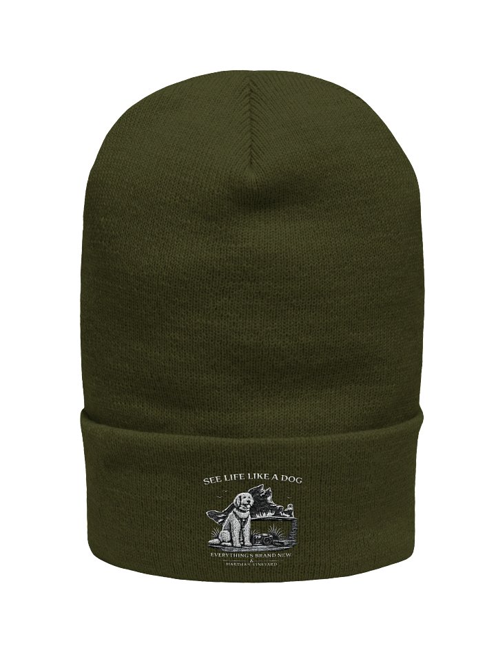 See Life Like a Dog Cuffed Beanie product image (1)