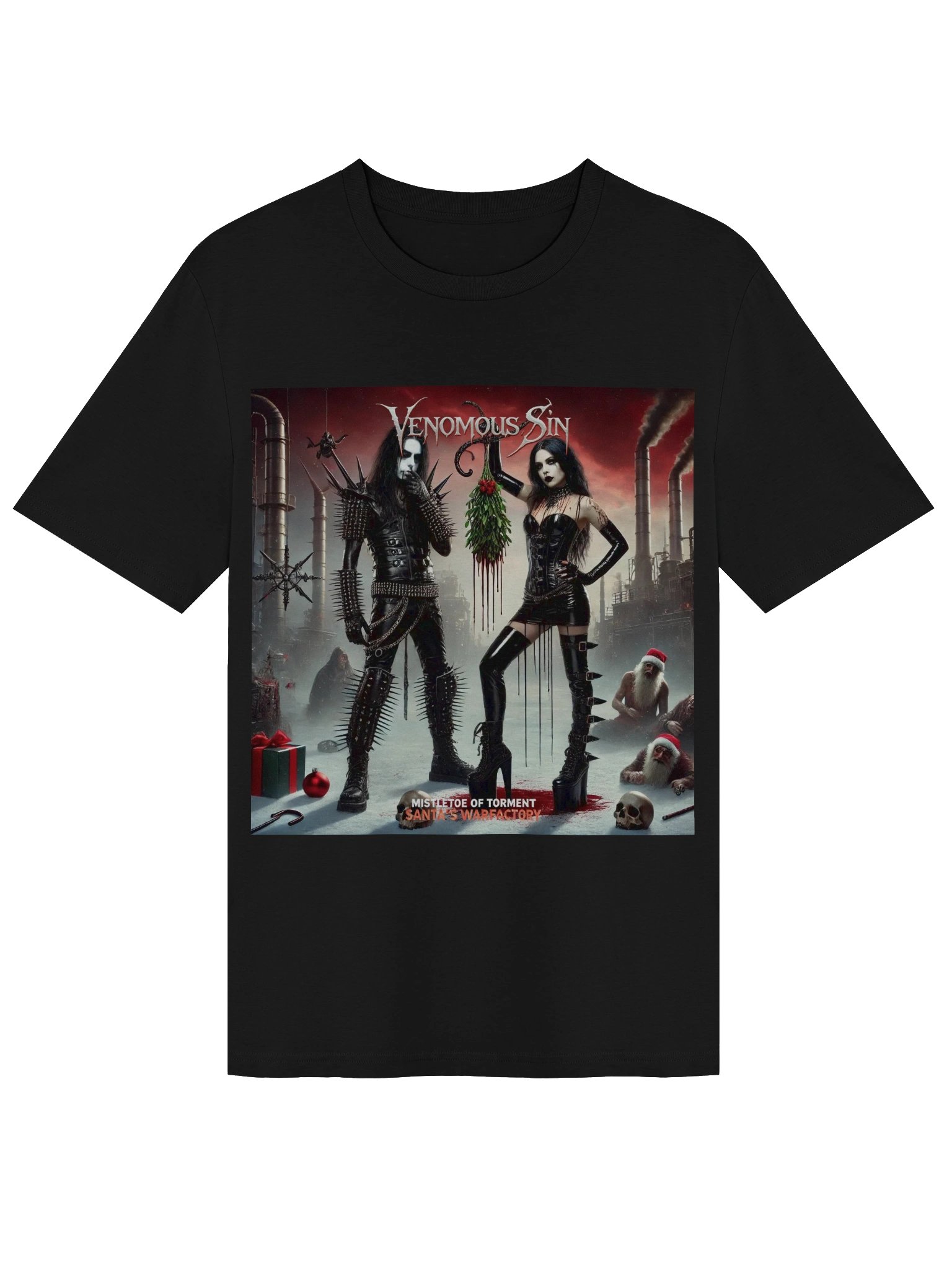 Gothic Mistletoe Unisex T-Shirt product image (1)