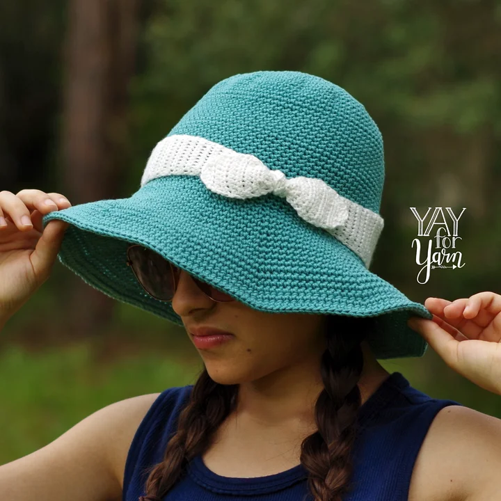 Summer Sunhat - PDF Crochet Pattern & Video Tutorial product image (1)