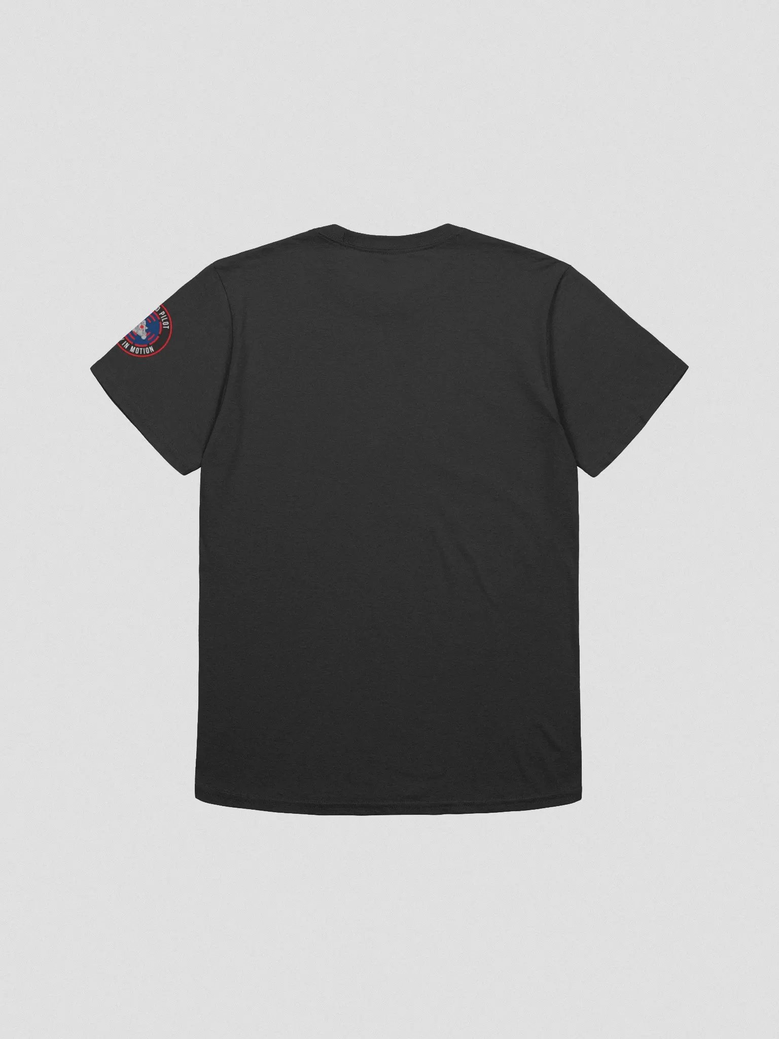 MotoPilot Tee with Red Sleeve Patch product image (6)