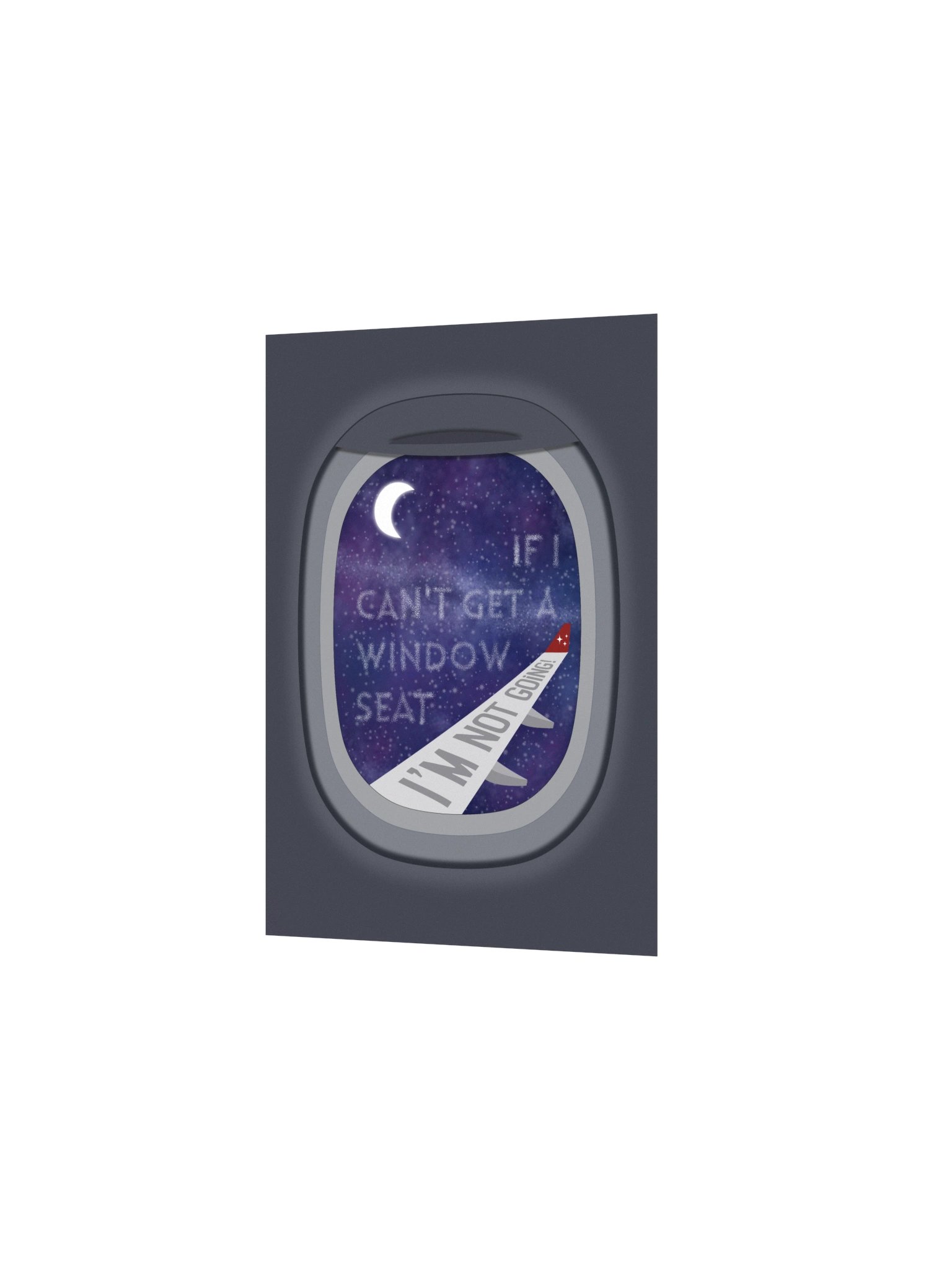Window Seat or Nothing Poster product image (2)