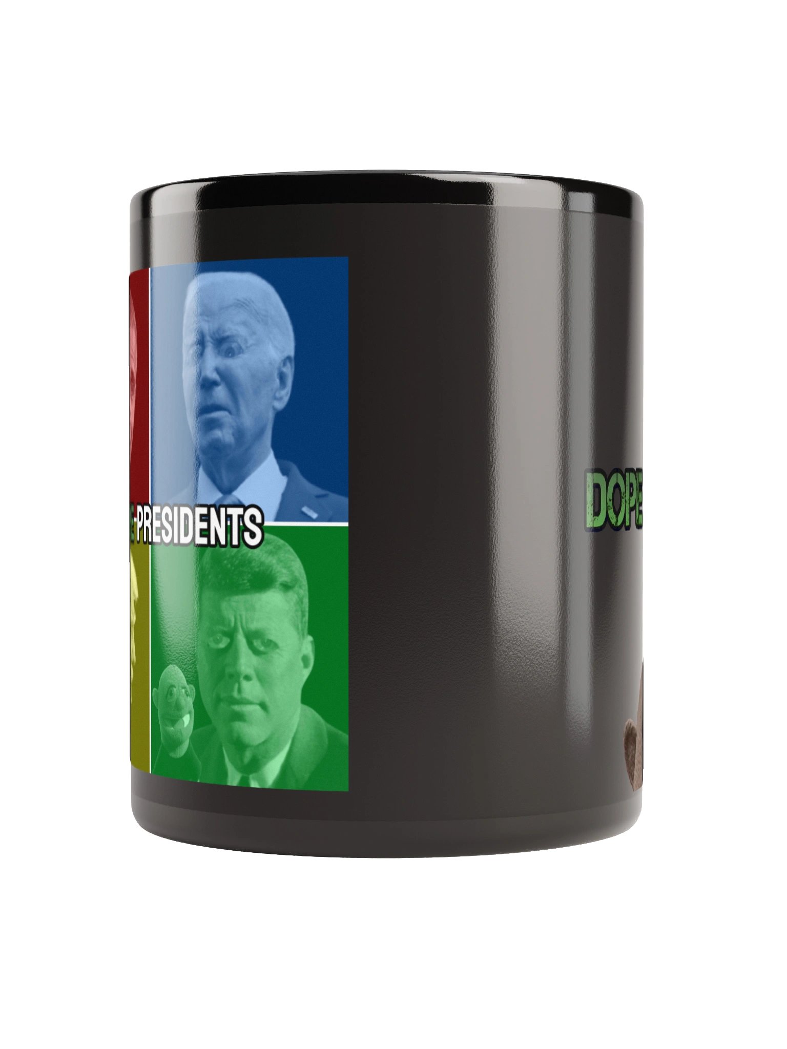 Dope Presidents Mug (Black) product image (5)