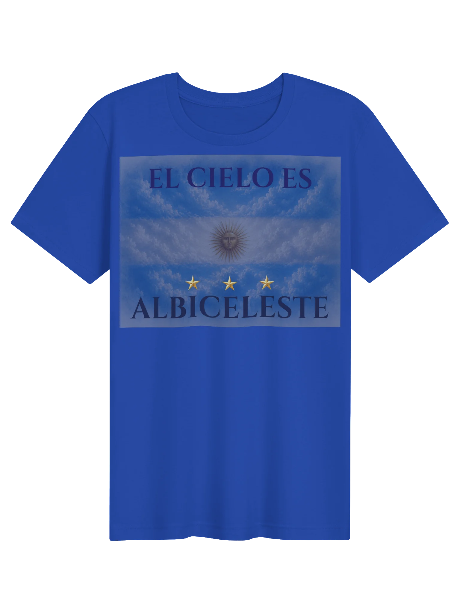 El Cielo Es Albiceleste Argentina Soccer T-Shirt product image (7)