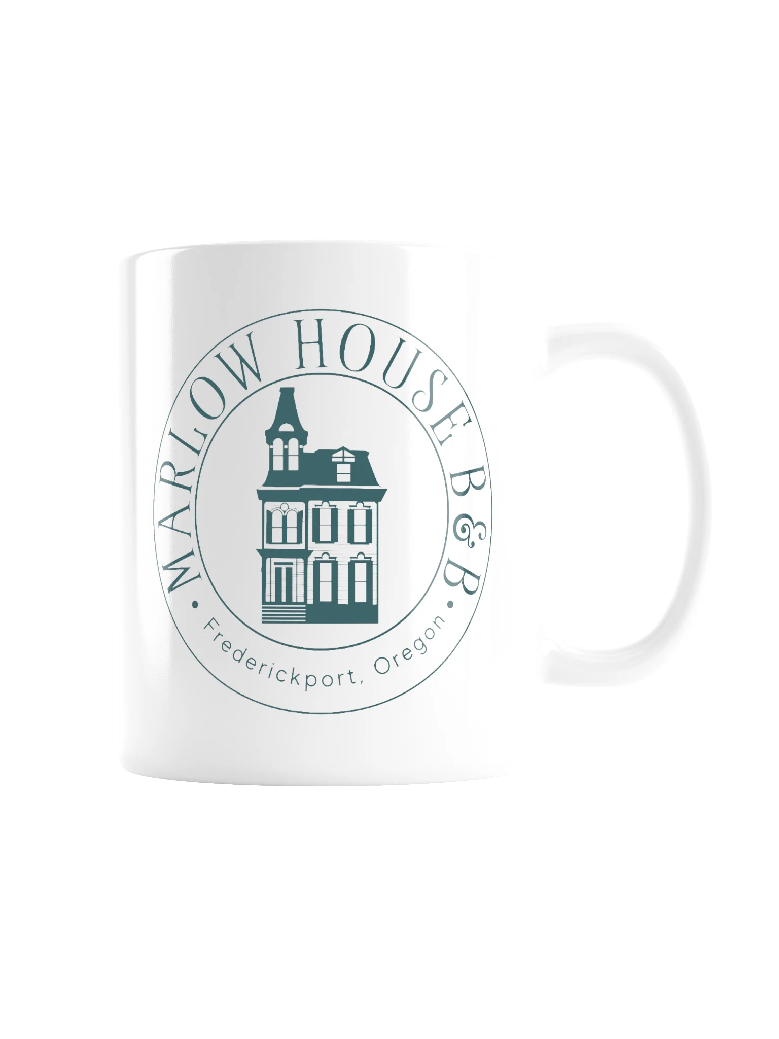 Marlow House Teal Coffee Mug product image (9)