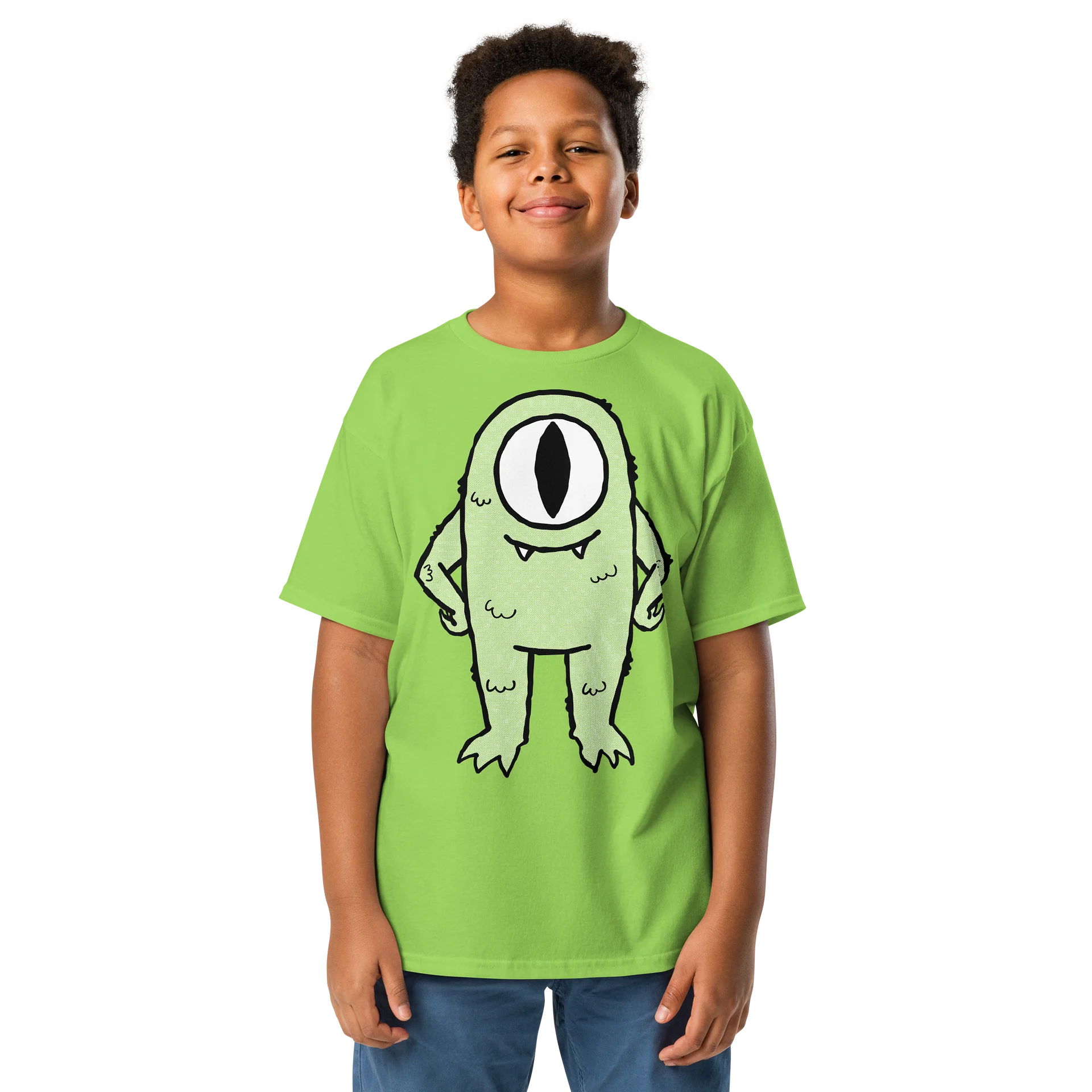 Happy Monster Kid’s Shirt product image (2)