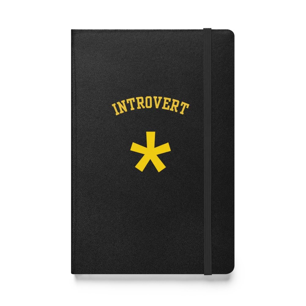 Introvert Star Hardcover Journal product image (1)