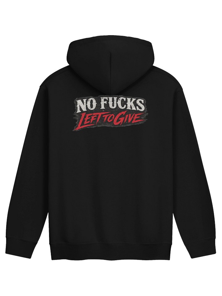 Buckshot Belle No Fucks Hoodie (Red) product image (2)