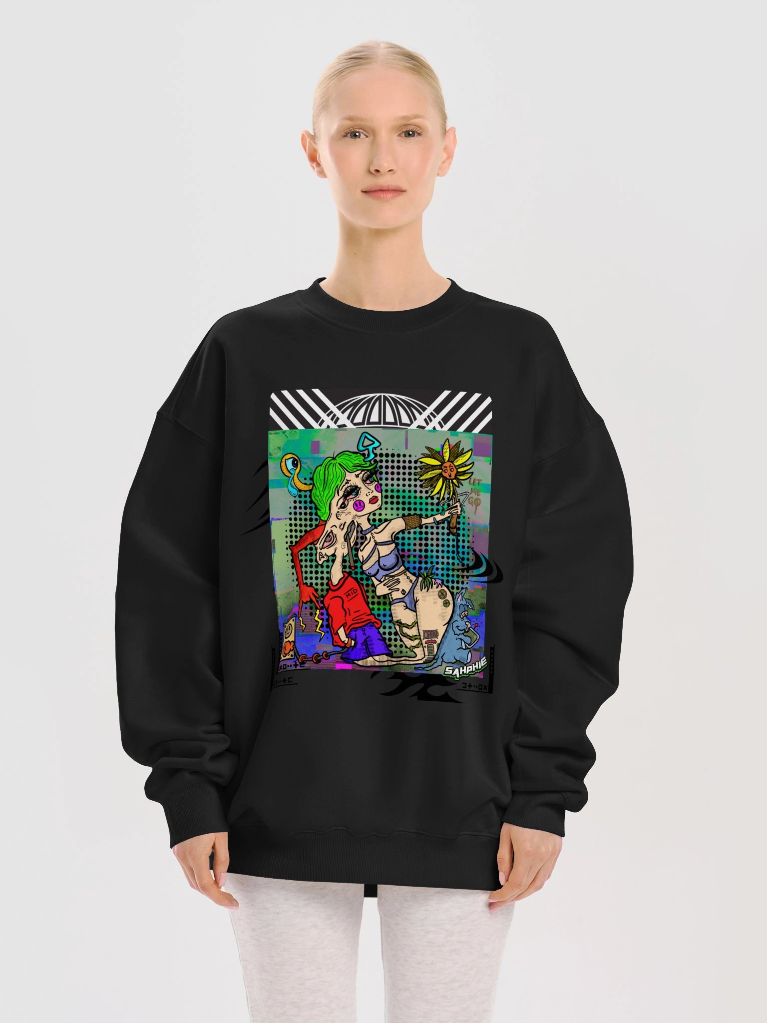 DONT LET GO ● French Terry Crewneck product image (2)