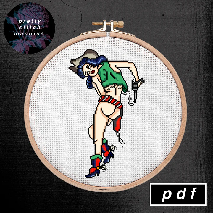 Bert Grimm Cowgirl Pin Up Pattern product image (2)