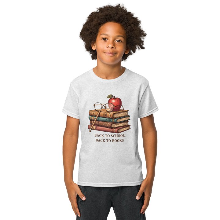 Back to School Back to Books Youth Sports Tee product image (3)