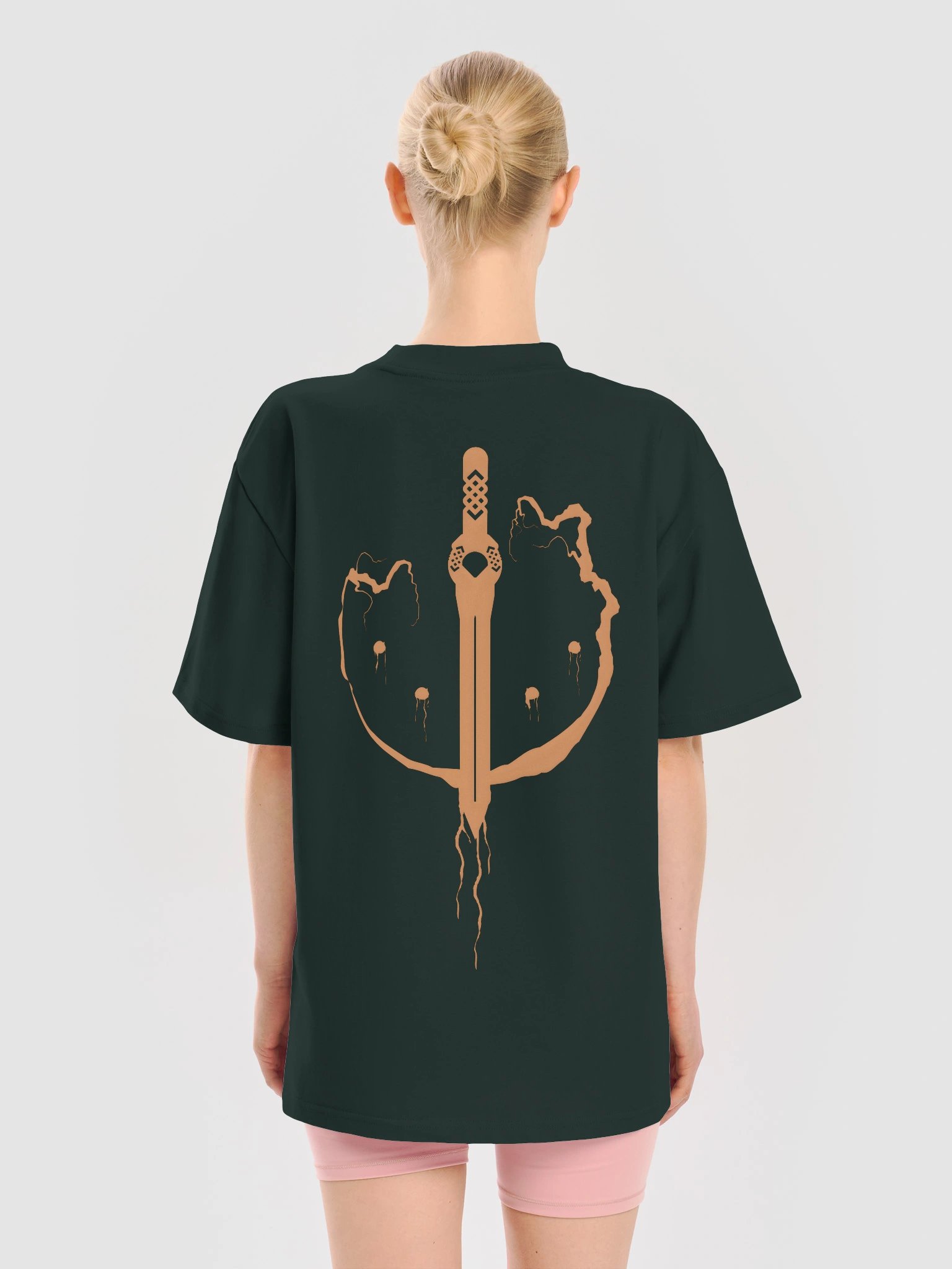Oaths & Empires Dark Green and Gold T-Shirt product image (10)