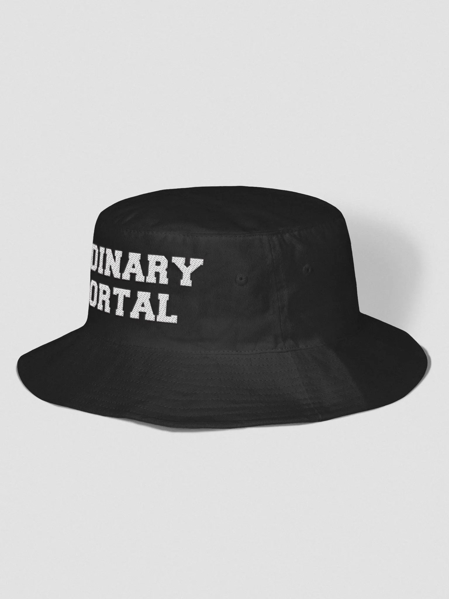 Ordinary Mortal embroidered bucket hat product image (3)