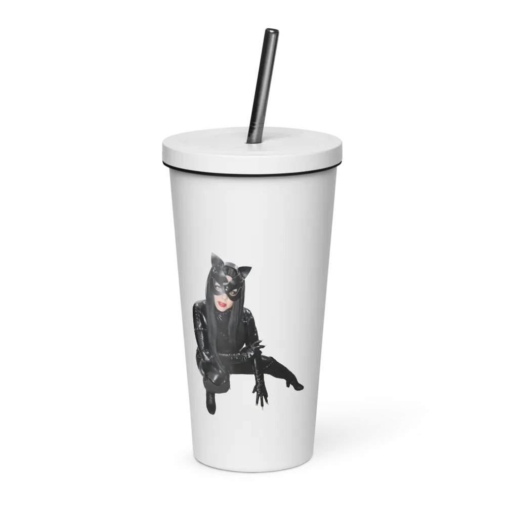 Catwoman Insulated Tumbler w/ Straw product image (3)