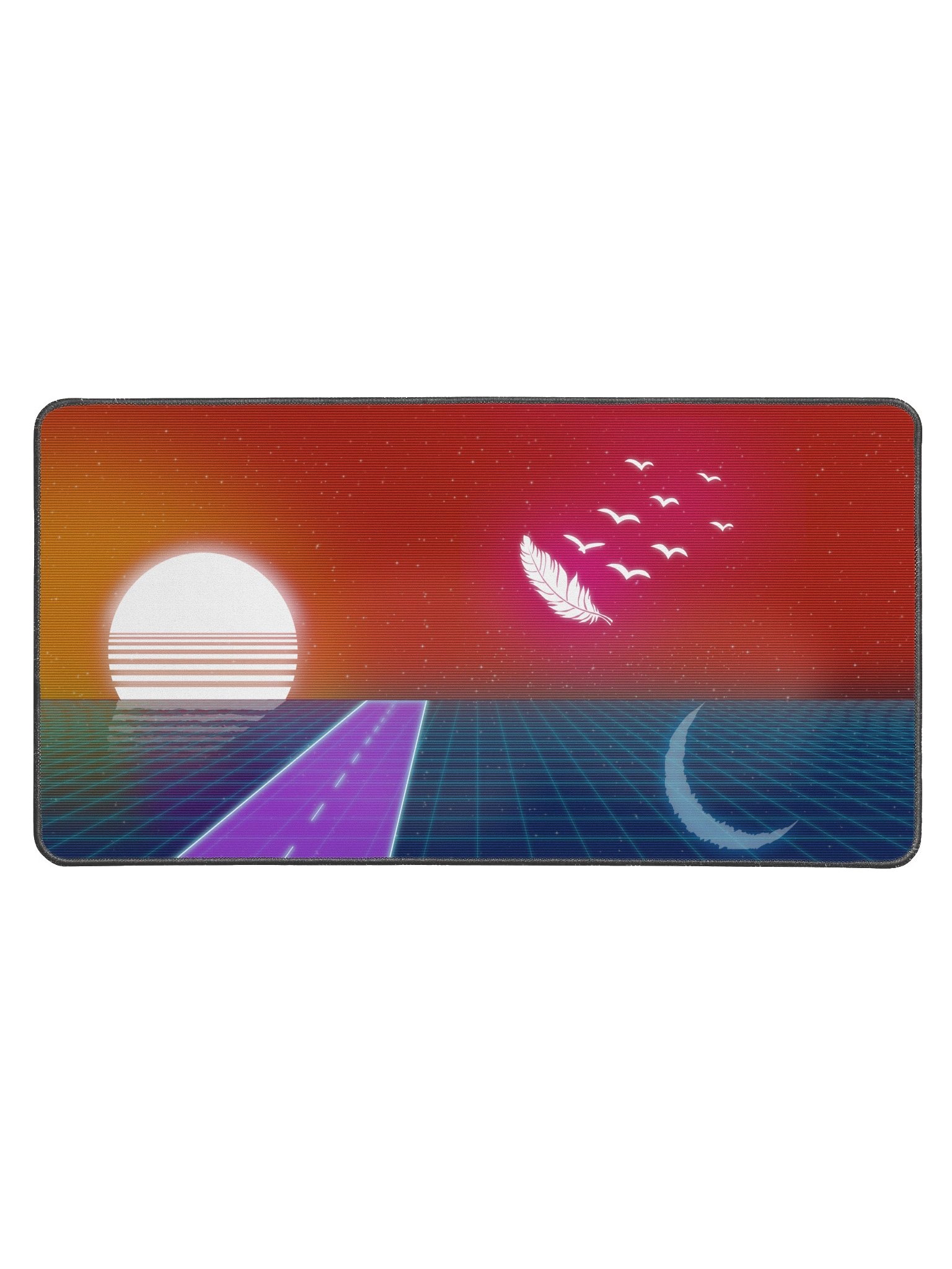 VST Vaporwave Desk Mat - 15.5" x 31.5 " product image (1)