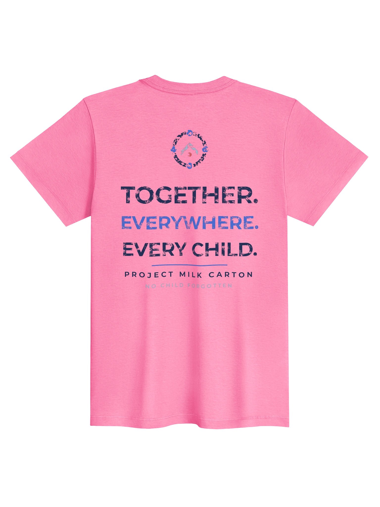 Project Milk Carton Women's Fitted Tee, Front and Back, Light product image (4)