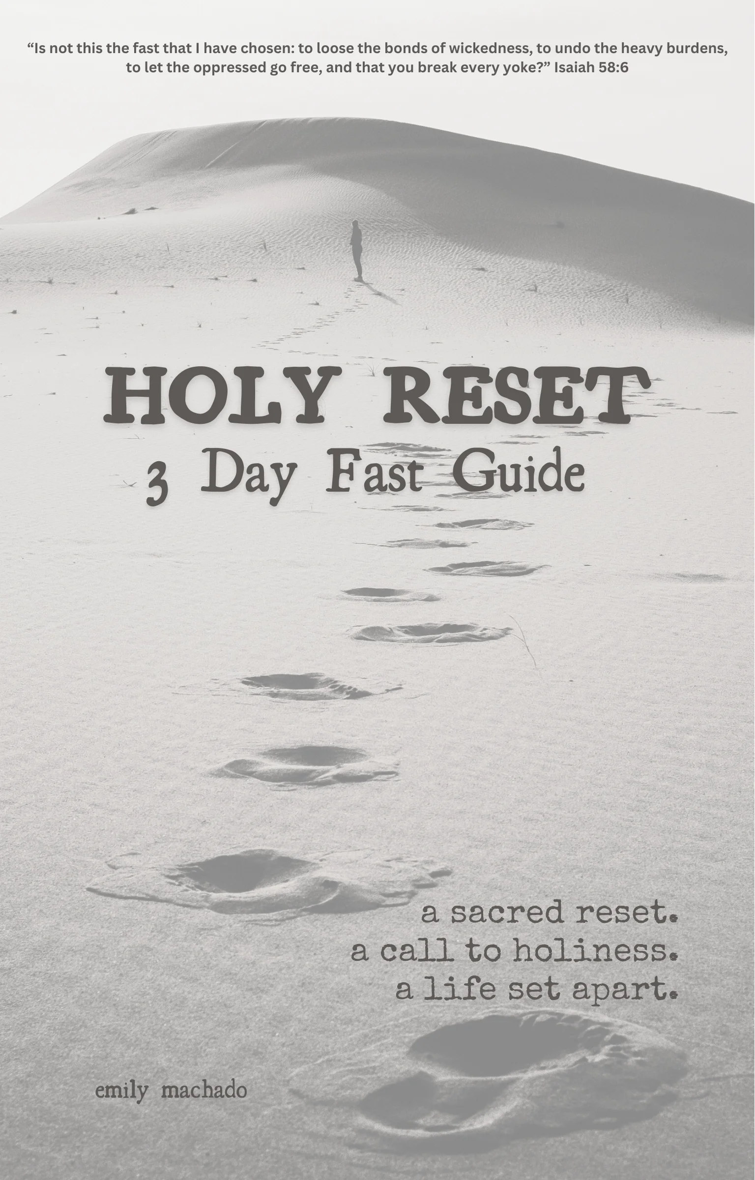 Holy Reset—3 Day Fast Guide product image (1)