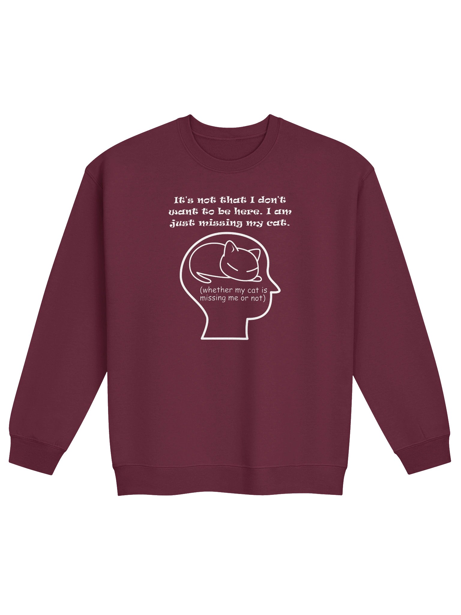 Monday Blue Kind of Mood - Unisex Adult Sweatshirt product image (1)