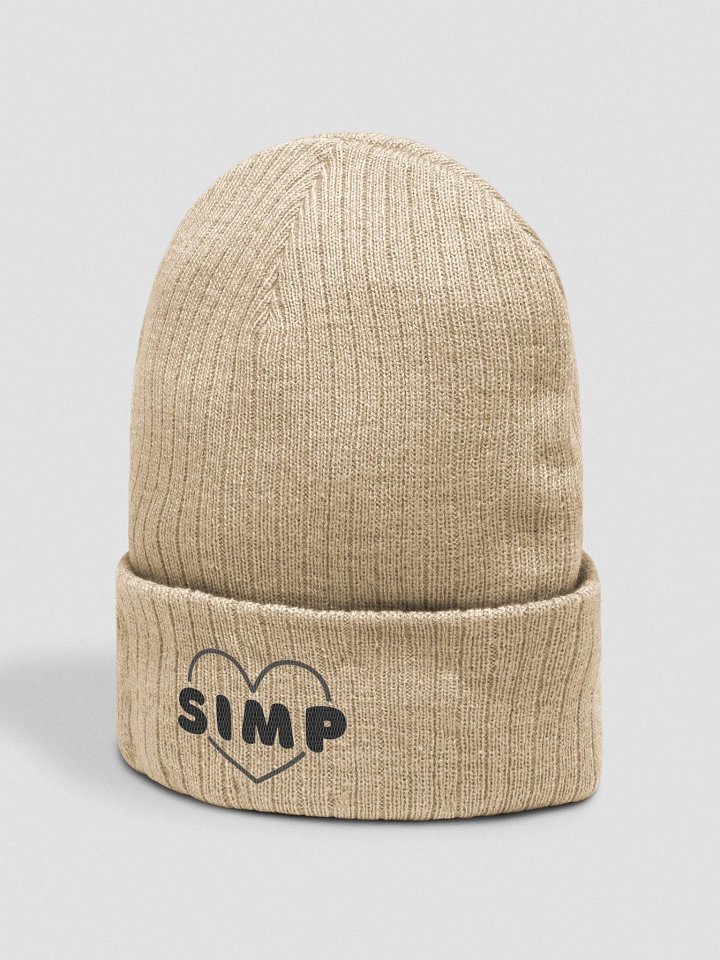 Simp (Black Text) Beanie product image (6)