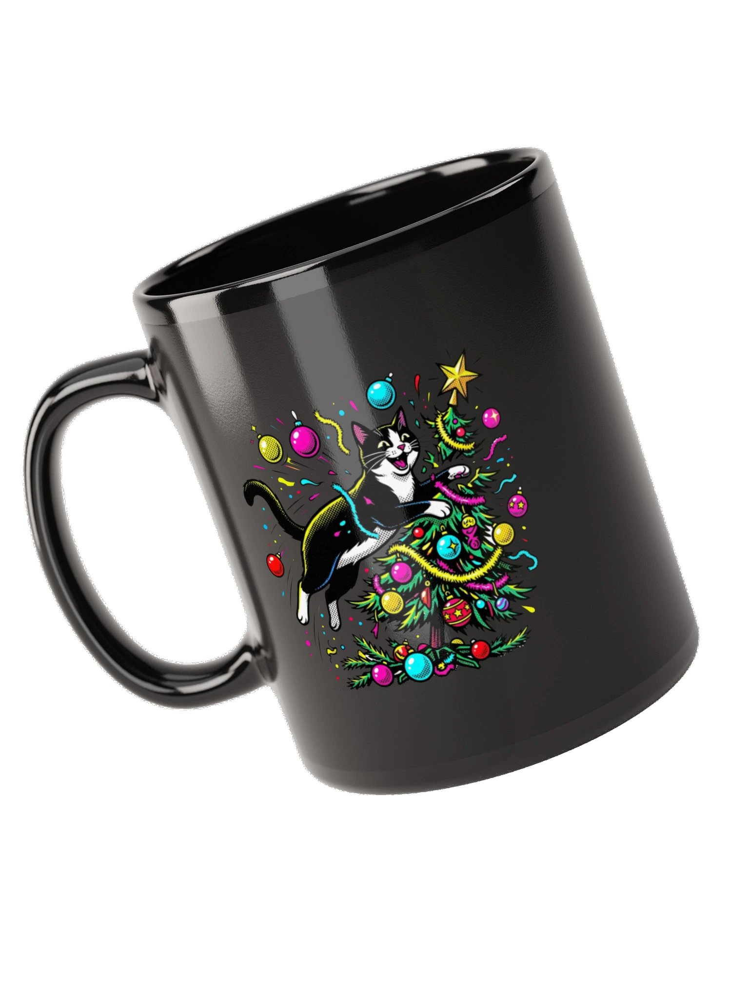 Tree Toppler Cat Mug product image (5)