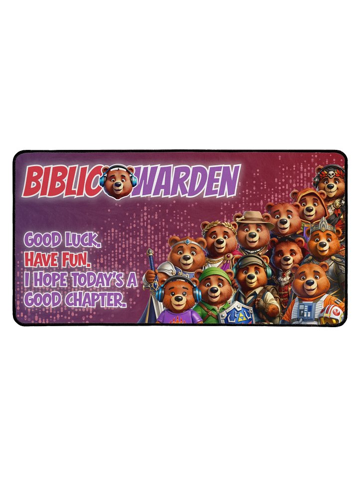 Bibliowarden Desk Mat product image (1)