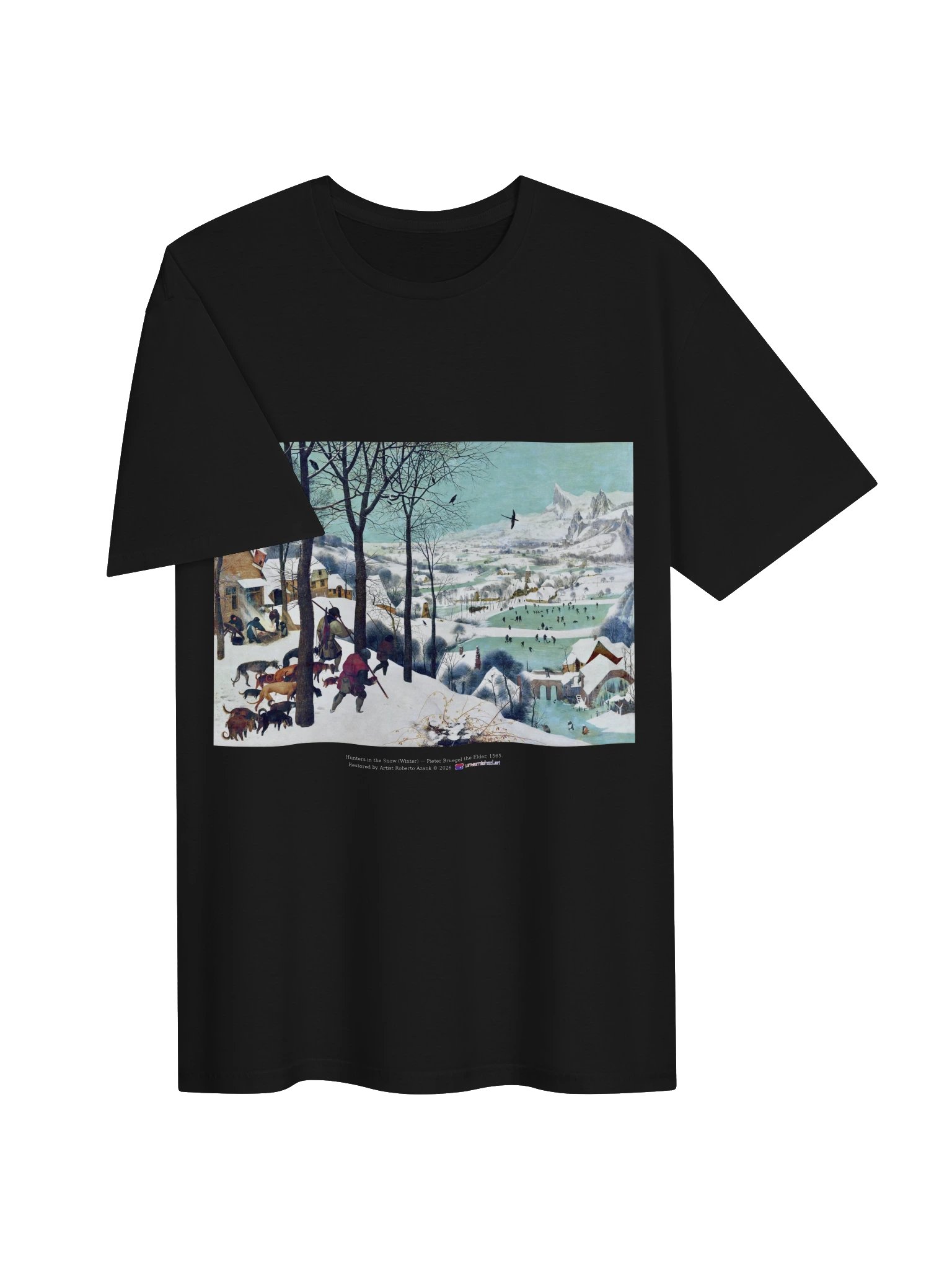 Hunters in the Snow (Winter) — T-Shirt product image (3)
