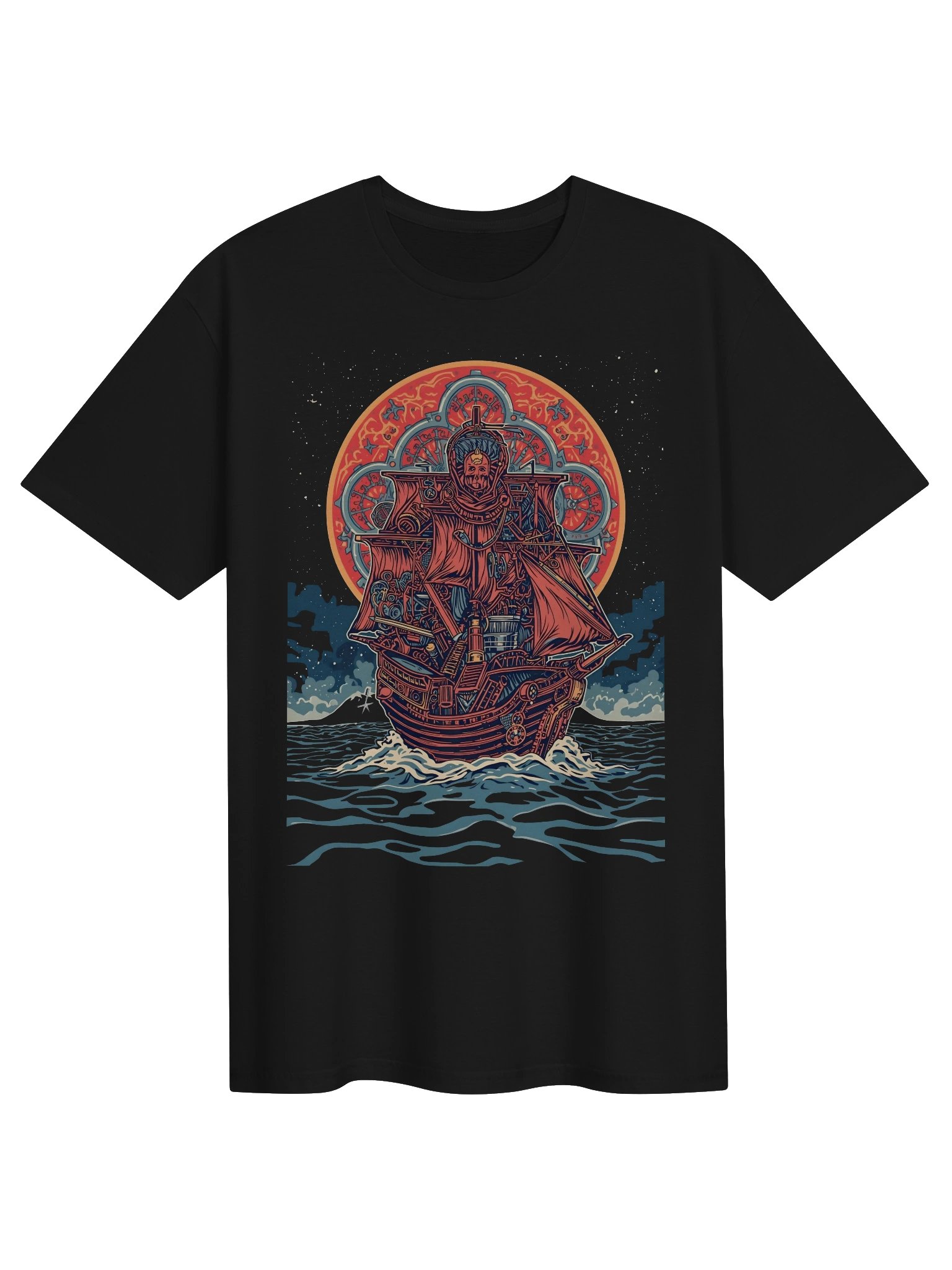 Mystical Ghost Ship T-Shirt product image (1)