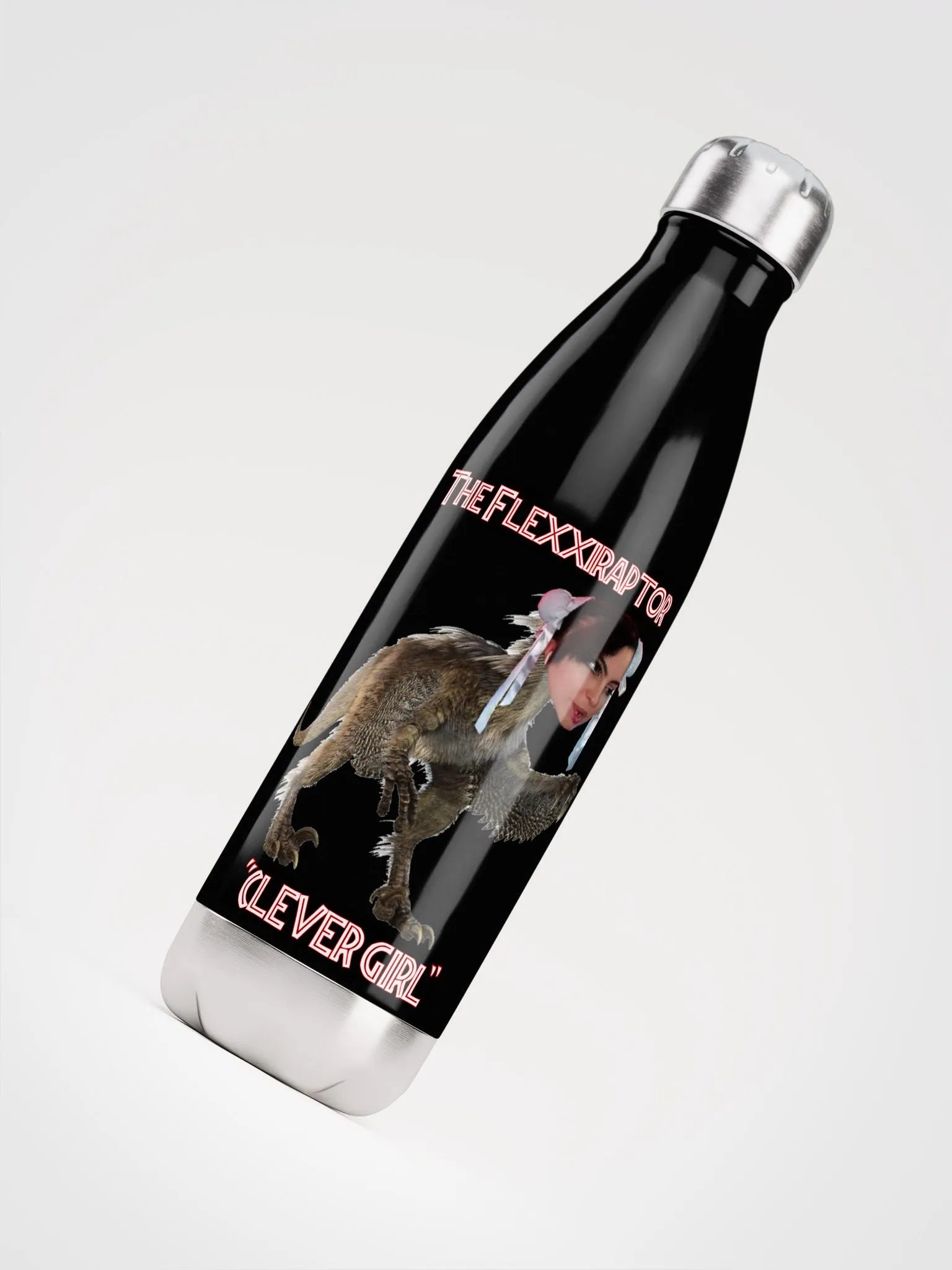 Flexxiraptor Stainless Steel Water Bottle product image (8)
