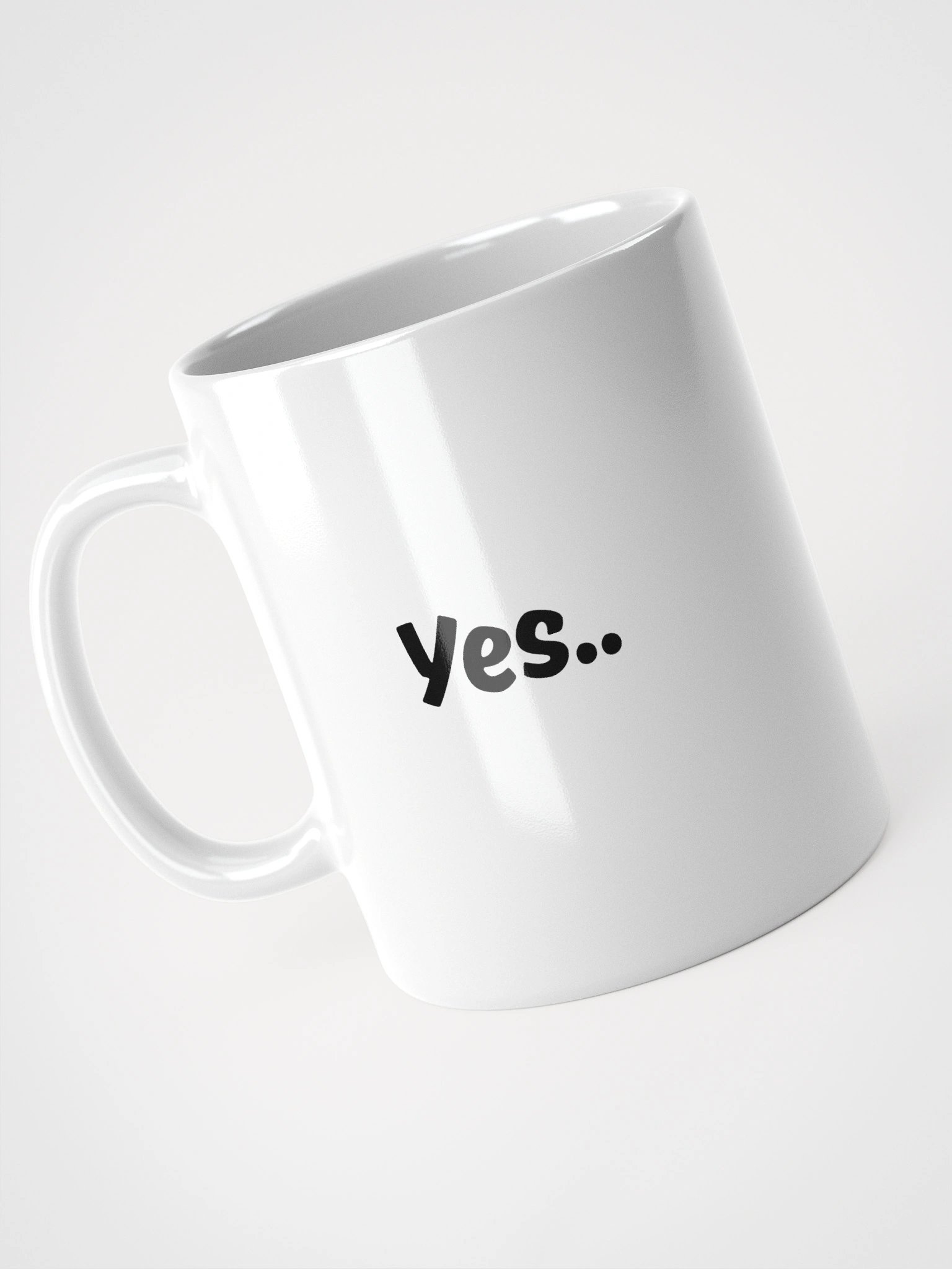 “Yes..” My Vibe Ceramic Mug product image (3)