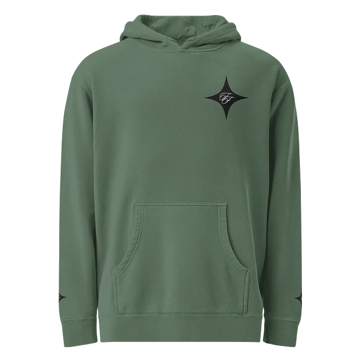 F&F Star Pigment Dyed Hoodie product image (1)